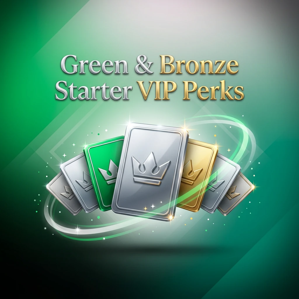 Green & Bronze Starter VIP Perks